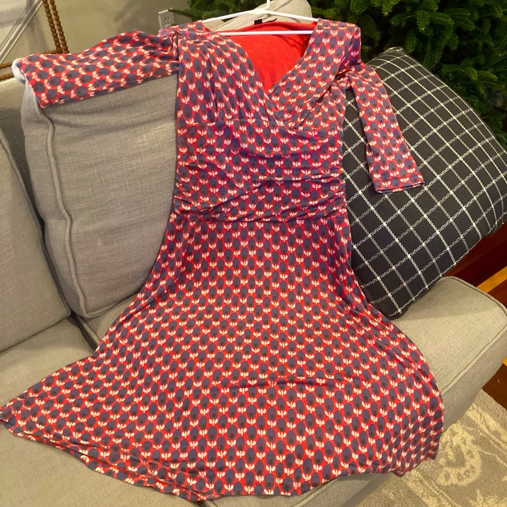 Stylish Pink and Purple Women's Dress